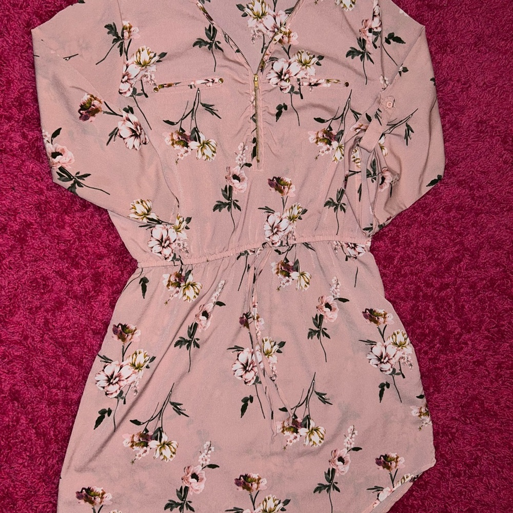 Floral Pink Dress